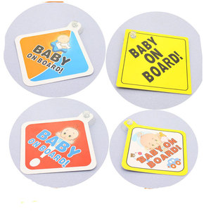 Autocollant bébé à bord <span class=keywords><strong>pour</strong></span> voitures bébé dans la voiture panneaux de sécurité imperméables réfléchissants à haute intensité <span class=keywords><strong>pour</strong></span> pare-chocs de vitres latérales arrière - Product Image 4