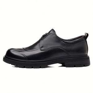Chaussures Derby pour Hommes, Mode Printemps, Cuir de Première Qualité, Style Classique Haut de Gamme, Chaussures en Cuir Élégantes pour Hommes - Product Image 2