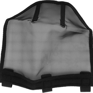 Couvre-moustiquaire pour nez de cheval, maille respirante noire pour l'équitation - Product Image 2