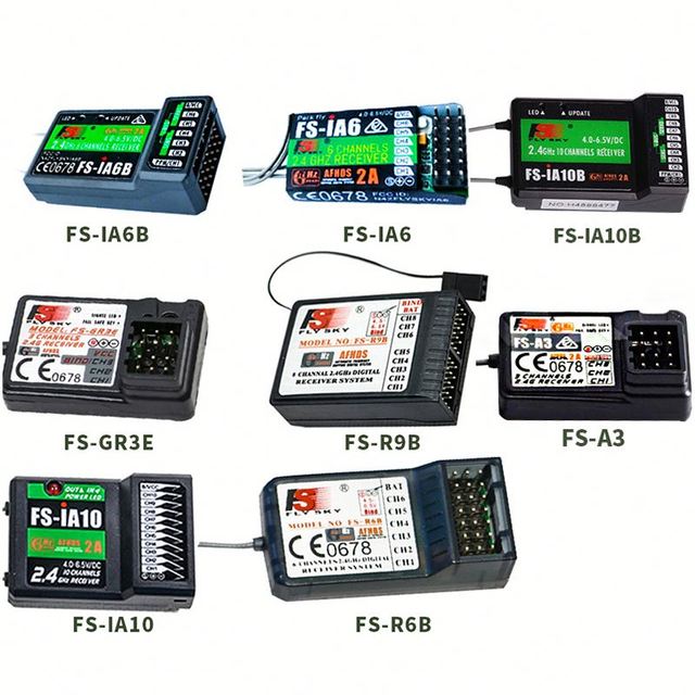 FLYSKY 2.4G 10CH FS-iAB IAB Receiver PPM Output With IBus Port for FS-I I6S I8 IT4S Transmitter FPV Racing RC Drone iA6B iA10B