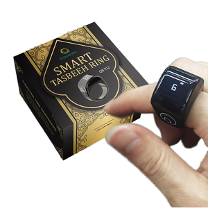 2026 NEW Smart Muslim Islamic Oem Electronic Zikir Counter Digital <b>Azan</b> Alarm <b>Clock</b> Tasbeeh Tasbih Zikr Ring - Product Image 1