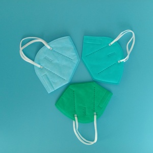 Hochwertige KN95 Einweg-Schutzmaske mit Ausatemventil Schaumstoff-Nasenpolster 5-Schicht-Vliesstoff-Atemschutzmaske - Product Image 6