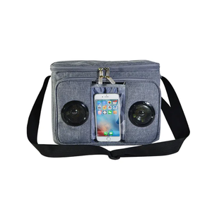 Túi Giữ Nhiệt Nóng 24 Lon Túi Làm Mát Cách Nhiệt Ngăn Cách Nhiệt Tùy Chỉnh Túi Làm Mát Ăn Trưa Có Loa <span class=keywords><strong>Bluetooth</strong></span> - Product Image 3