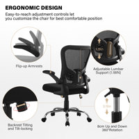 VANBOW Offre Spéciale pivotant exécutif maille bureau chaise à bascule en métal haut ajuster style de loisirs contemporain pour le salon