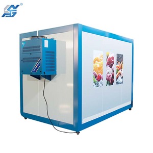 Congelatore Compatto Walk-In per Conservazione di Carne e Pesce, Piccola <span class=keywords><strong>Cella</strong></span> <span class=keywords><strong>Frigorifera</strong></span> Commerciale per Macellerie e Negozi di Pesce - Product Image 2