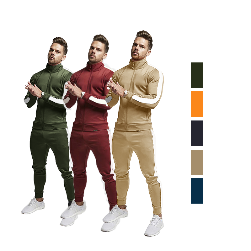 Wholesale Training Gym Track Suits Custom Mens Jogging Tracksuit