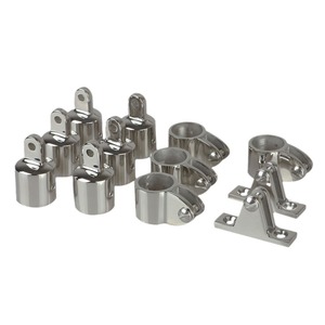 Juego de Herrajes para Toldo de Yate de Acero Inoxidable 316, Combinación de Tres Piezas, Funda Deslizante, Tapa Deslizante, Asiento en Forma de Montaña para Embarcaciones Marinas - Product Image 1