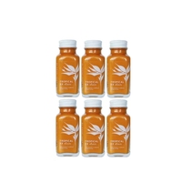 Newray Groothandel 2 Oz 60 Ml Lege Heldere Franse Vierkante Glazen Flessen Sapshot Flessen Met Luchtdichte Aluminium Deksels