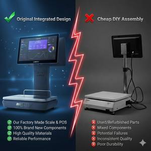 Balanza POS Inteligente con IA Todo en Uno <span class=keywords><strong>LongFly</strong></span> con Caja Registradora de Doble Pantalla y PC Táctil para Uso en Supermercado - Product Image 6
