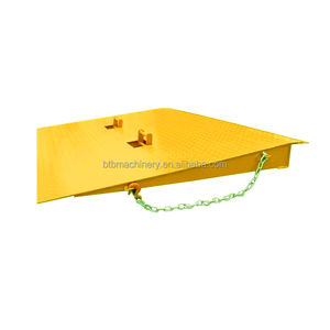 Bluff 10t High Quality Trailer Container Dock Plate Ramp Load Lifter Equipment Hydraulic Mobile Container Loading Dock Ramps - Product Image 2