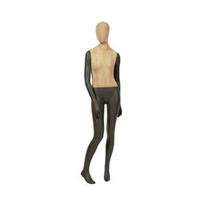 <span class=keywords><strong>Mannequin</strong></span> personnalisé haut de gamme recouvert de tissu couture couleur contrastante <span class=keywords><strong>Mannequin</strong></span> en fibre de verre base en métal <span class=keywords><strong>sur</strong></span> pied en vente - Product Image 5