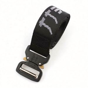 Ceinture réglable durable avec logo personnalisé, tissu tissé, boucle en plastique et fermoir métallique de haute qualité, livraison en 20-30 jours - Product Image 5