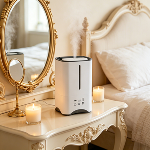Diffuseur de brume froide et chaude à prix avantageux, humidificateur d'air à vapeur d'huiles essentielles - Product Image 1