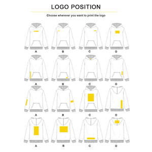 Sweats à capuche personnalisés de couleurs mélangées pour enfants garçons bébé enfant en bas âge enfants adolescents vente en gros de haute qualité automne hiver polaire pull sweat-shirt - Product Image 5