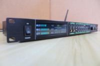 Système audio métallique 3 canaux ADSP K6L avec connectivité coaxiale, optique et USB, et télécommande pour usage domestique/KTV