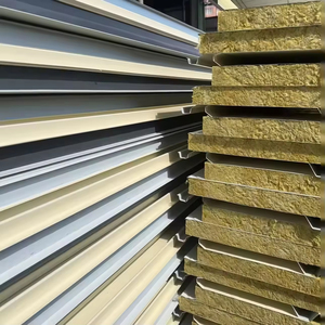Panneau mural en laine de roche ignifuge de qualité A1, <span class=keywords><strong>anti</strong></span>-corrosion, pour villas écologiques en Costa Rica, qualité professionnelle pour entrepreneurs. - Product Image 1