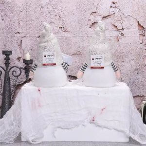 Adorable Juego de 2 Gnomos de Halloween con Gorro de Peluche y Luces LED de Colores Intermitentes - Product Image 5