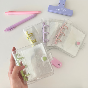 <span class=keywords><strong>Binder</strong></span> <span class=keywords><strong>Mini</strong></span> multi warna gaya baru, wadah kartu foto, <span class=keywords><strong>Binder</strong></span> <span class=keywords><strong>Mini</strong></span> <span class=keywords><strong>3</strong></span> cincin transparan, ukuran A8, <span class=keywords><strong>Binder</strong></span> transparan, gaya baru, dengan kantung Glitter, <span class=keywords><strong>Binder</strong></span> - Product Image 5