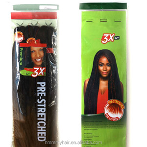 <span class=keywords><strong>Extensiones</strong></span> <span class=keywords><strong>de</strong></span> Cabello Trenzado Preestirado EZ <span class=keywords><strong>de</strong></span> Fibra Spetra 3x4x6x <span class=keywords><strong>de</strong></span> 52 Pulgadas, Retardante al Fuego, Precio Bajo <span class=keywords><strong>de</strong></span> Fábrica Xuchang para Cabello Negro - Product Image 2
