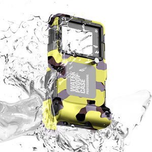 Étui étanche universel Shellbox de 2e génération amélioré pour la natation, le surf et la plongée sous-marine jusqu'à 15 m (49 pieds) pour téléphones mobiles de 6,9 pouces - Product Image 1