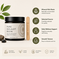 Pommade OEM ODM 50g, complément naturel multi-minéraux, résine de Shilajit pure de l'Himalaya pour le système immunitaire et l'énergie des adultes
