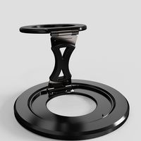 Nouveaux modèles de support magnétique pour téléphone de voiture à double face, rotation à 360°, compatible avec la plupart des smartphones