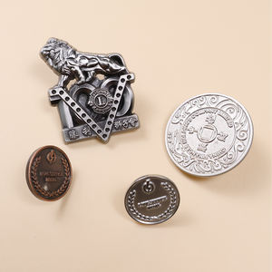 Diseño gratuito de fábrica, logotipo esmaltado personalizado, insignia de aniversario artesanal, diseño de logotipo personalizado, perfecto para marcas y ceremonias - Product Image 1