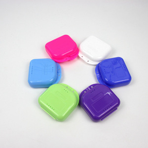 Manufacturer wholesales dental materials, including orthodontic braces cases, tooth storage <b>boxes</b>, and <b>denture</b> storage <b>boxes</b>. - Product Image 1