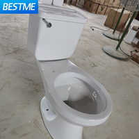 Usine directe céramique sanitaire Suite Wc lavage main piédestal bassin ensemble évier S-trap salle de bain toilette et bassin combinaison