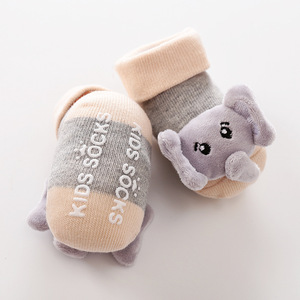 <span class=keywords><strong>Calcetines</strong></span> de dibujos animados <span class=keywords><strong>para</strong></span> bebé recién nacido, zapatos <span class=keywords><strong>para</strong></span> caminar, invierno, mantener el calor, <span class=keywords><strong>calcetines</strong></span> de suelo, gran oferta - Product Image 6