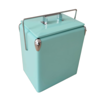 Glacière métallique isotherme 7L/13L/17L/28L, très populaire, pour garder les boissons fraîches lors de vos fêtes