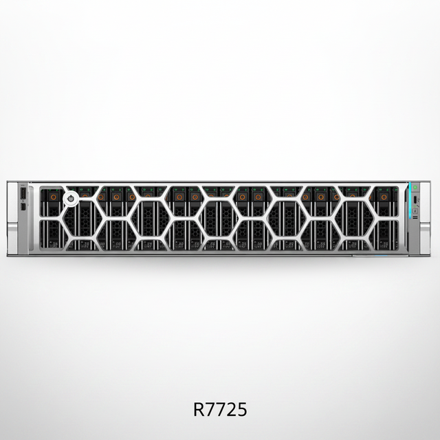Premium Export Quality DELL PowerEdge R7725 System Dual Processor Platform Large Scale Database Management Storage Server