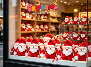Juguete de Peluche Personalizado de <span class=keywords><strong>Santa</strong></span> Claus, Figura de Peluche Suave y Única para Decoración Navideña - Product Image 3