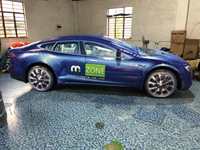 Modèle de voiture gonflable en PVC personnalisé pour les événements de concessionnaires et la publicité extérieure