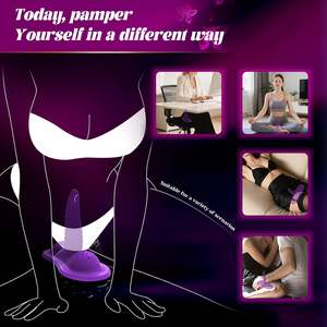 RAGINARD 6.5 \ "Einsetzbare Monster Dildos Adult Toys Sex Stuhl Sex Machine 10 Swing Vibration Modi Triple Stimulation <span class=keywords><strong>Dildo</strong></span> - Product Image 5