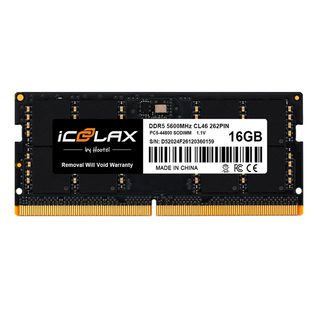Original DDR5 SODIMM 16GB 5600MHz RAM for Laptop Notebook Gaming Memory (OEM)