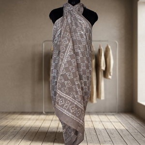 Último modelo de pareo de algodón hecho a mano con estampado de bloques, tradicional, largo, para mujer, ideal como cubierta de playa y traje de baño, venta al por mayor, alta calidad - Product Image 1