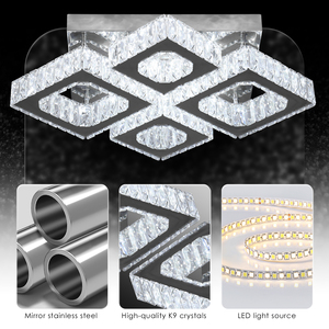 Moderne dimmbare LED-Decken leuchte mit Fernbedienung für Wohnzimmer leuchter und Pendel leuchten für den Hausgebrauch - Product Image 4