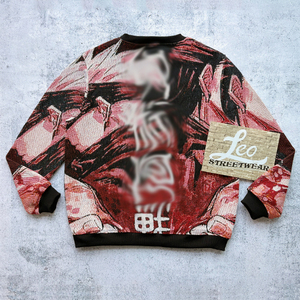 <span class=keywords><strong>Sudadera</strong></span> con Capucha de Anime, Tejido Jacquard, Manta de una Pieza, Ropa de Anime, <span class=keywords><strong>Sudadera</strong></span> con Cuello Redondo y Logotipo Personalizado para Hombre - Product Image 3