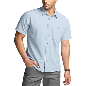 Camisas Tácticas de Manga Corta para Hombre DF 118 EDS, Deportes al Aire Libre, UPF 50+, Ripstop, Transpirables, con Botones - Product Image 6