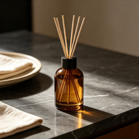 Vente en gros de diffuseurs de parfum d'ambiance personnalisés, flacon de 50 ml, diffuseur de parfum à bâtonnets, parfum naturel de luxe longue durée