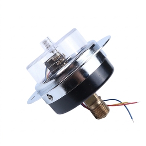 Manomètre de contact en acier inoxydable, conception axiale, plage 0-10 MPa, pour gaz, hydraulique, vide, avec limite supérieure/inférieure - Product Image 2
