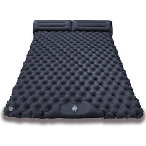 Matelas pneumatique double personnalisé pour le camping, léger, gonflable, pour <span class=keywords><strong>2</strong></span> personnes, tapis de couchage portable, imperméable, avec pompe - Product Image 3