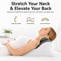 Oreiller ergonomique personnalisable en mousse à mémoire de forme pour couples, idéal pour dormir et lire, soutien optimal, lavable, Kamasutra