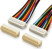 Câble de connexion fil-circuit imprimé double rangée personnalisé, faisceau de câbles multi-contacts pour PCB, OEM