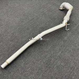 Sortie d'usine pour système de descente d'échappement à haut débit VW/Volkswagen <span class=keywords><strong>GOLF</strong></span> 8R 2.0T avec tuyaux de descente à bouclier thermique - Product Image 1