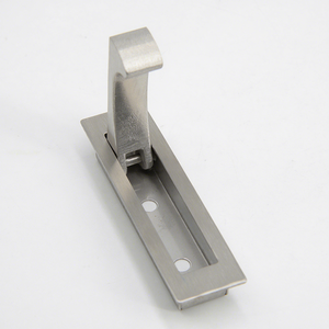 Precision Casting Stainless Steel Flush Pull <strong>Handle</strong> with Hook Furniture Cupboard <strong>Pocket</strong> Sliding <strong>Door</strong> <strong>Handle</strong> - Product Image 1