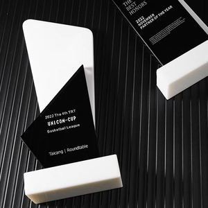 Trofeos Creativos <span class=keywords><strong>de</strong></span> Cristal y Metal, Medallas y Placas Personalizadas con Impresión UV para el Reconocimiento <span class=keywords><strong>de</strong></span> Empleados, Regalos <span class=keywords><strong>de</strong></span> Bienvenida - Product Image 4