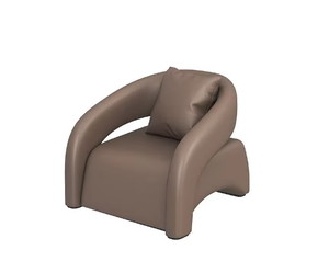Sillón de Diseño Moderno con Brazos, Sillón de Descanso para Sala de Estar, Sillón Ocasional para Salón - Product Image 5