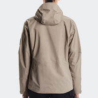 Veste imperméable softshell pour homme CONMR, tissu polyester, pour la randonnée et le trekking, OEM personnalisé
